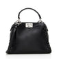 Fendi Nappa Leather Whipstitch Peekaboo Mini Shoulder Bag (SHF-19236) Rovelle Bags