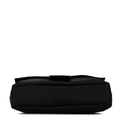 Fendi Nylon Baguette Messenger Bag Rovelle Bags