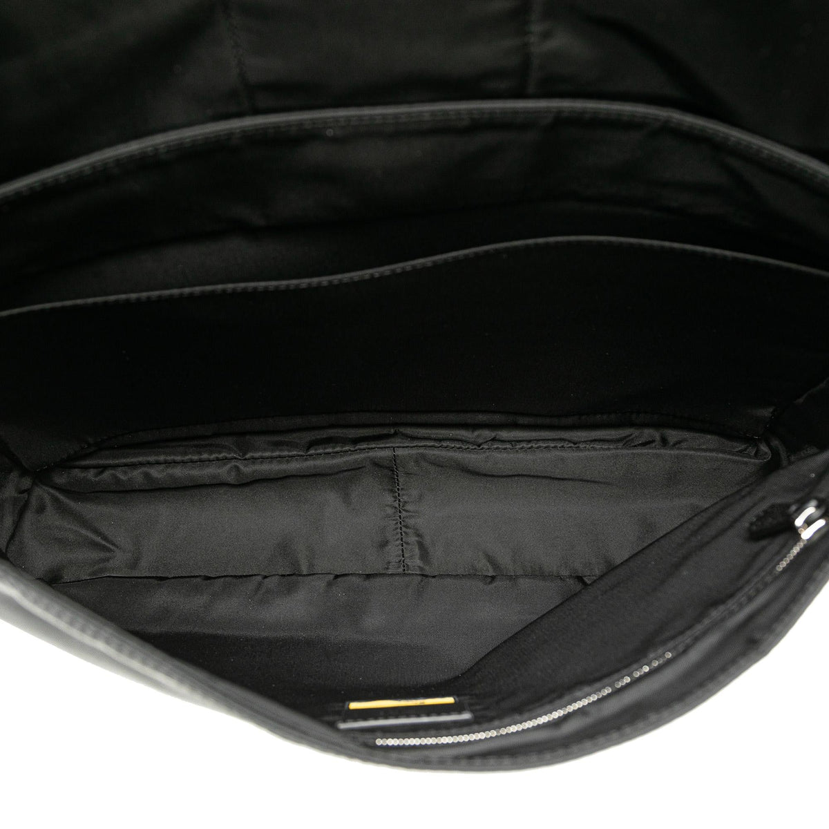 Fendi Nylon Baguette Messenger Bag Rovelle Bags