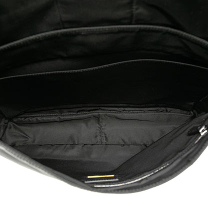 Fendi Nylon Baguette Messenger Bag Rovelle Bags