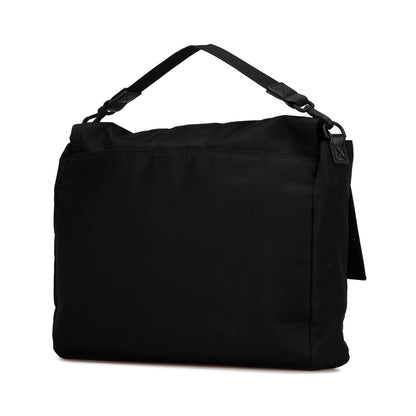 Fendi Nylon Baguette Messenger Bag Rovelle Bags