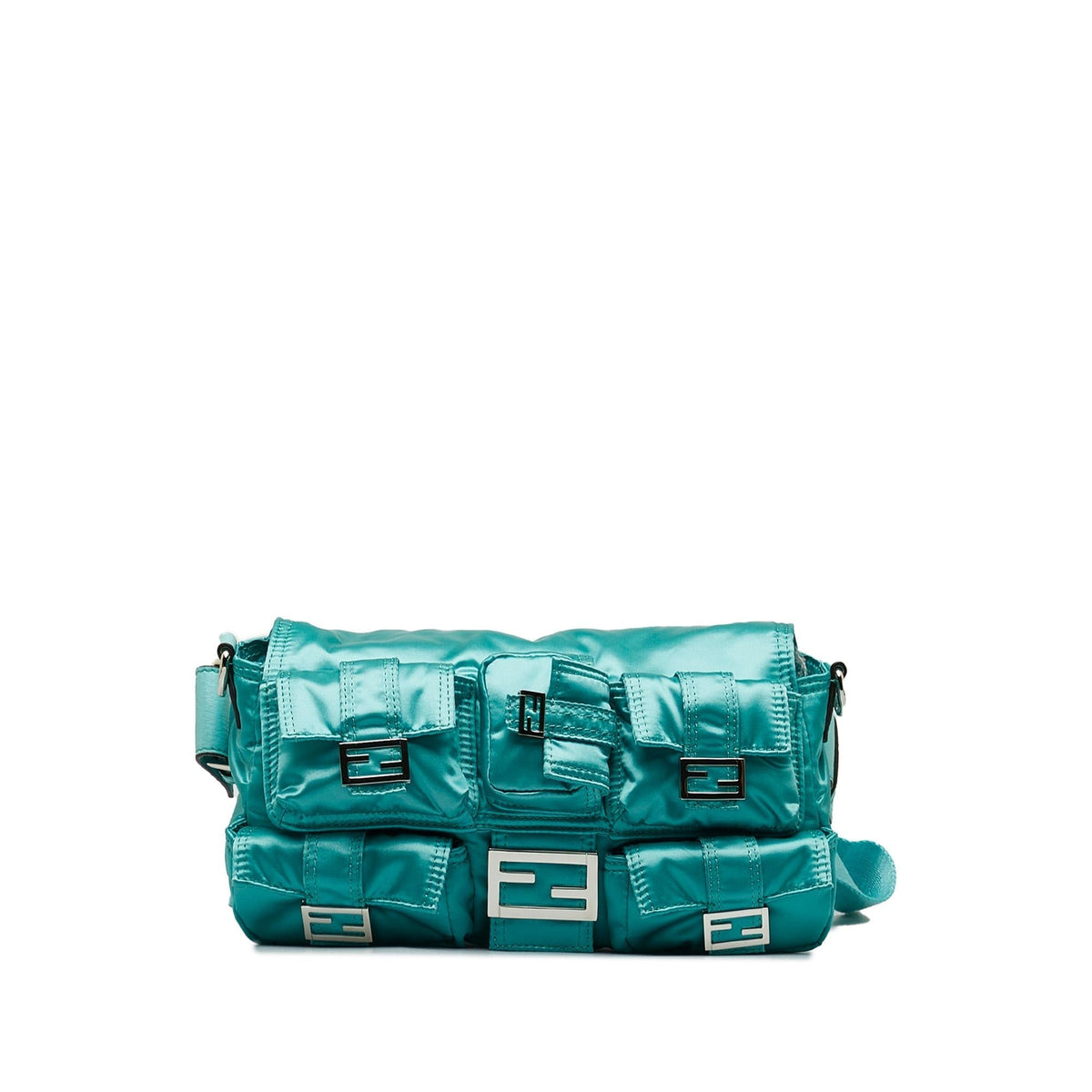 Fendi Nylon Multipocket Baguette (SHG-c56kIr) Rovelle Bags