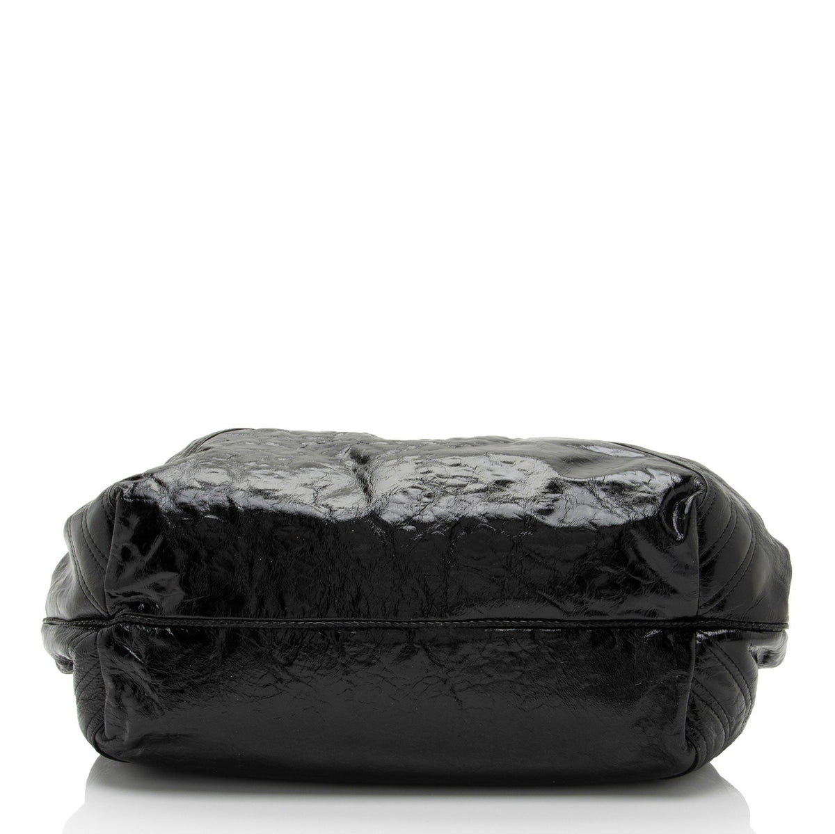 Fendi Patent Leather Spy Satchel (SHF-PigQG6) Rovelle Bags