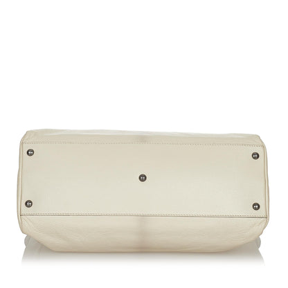 Fendi Peekaboo Leather Satchel (SHG-26729) Rovelle Bags