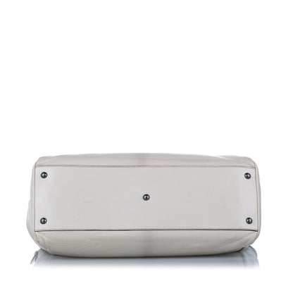 Fendi Peekaboo Leather Satchel (SHG-32335) Rovelle Bags