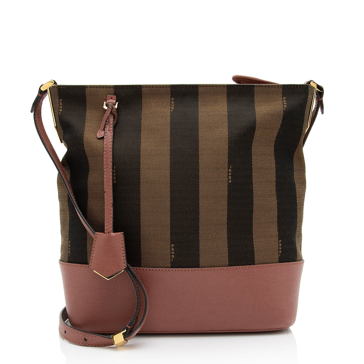 Fendi Pequin 2Jours Bucket Bag (SHF-w59KzV) Rovelle Bags