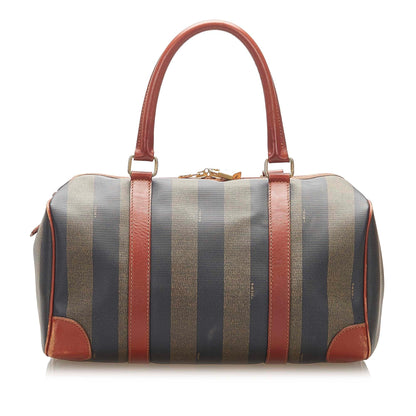Fendi Pequin Boston Bag (SHG-22405) Rovelle Bags