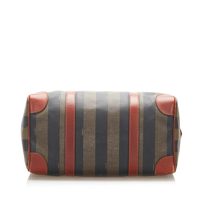 Fendi Pequin Boston Bag (SHG-22405) Rovelle Bags