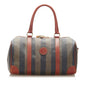 Fendi Pequin Boston Bag (SHG-22405) Rovelle Bags