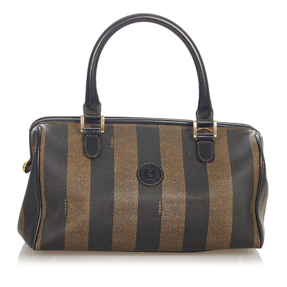 Fendi Pequin Boston Bag (SHG-23973) Rovelle Bags