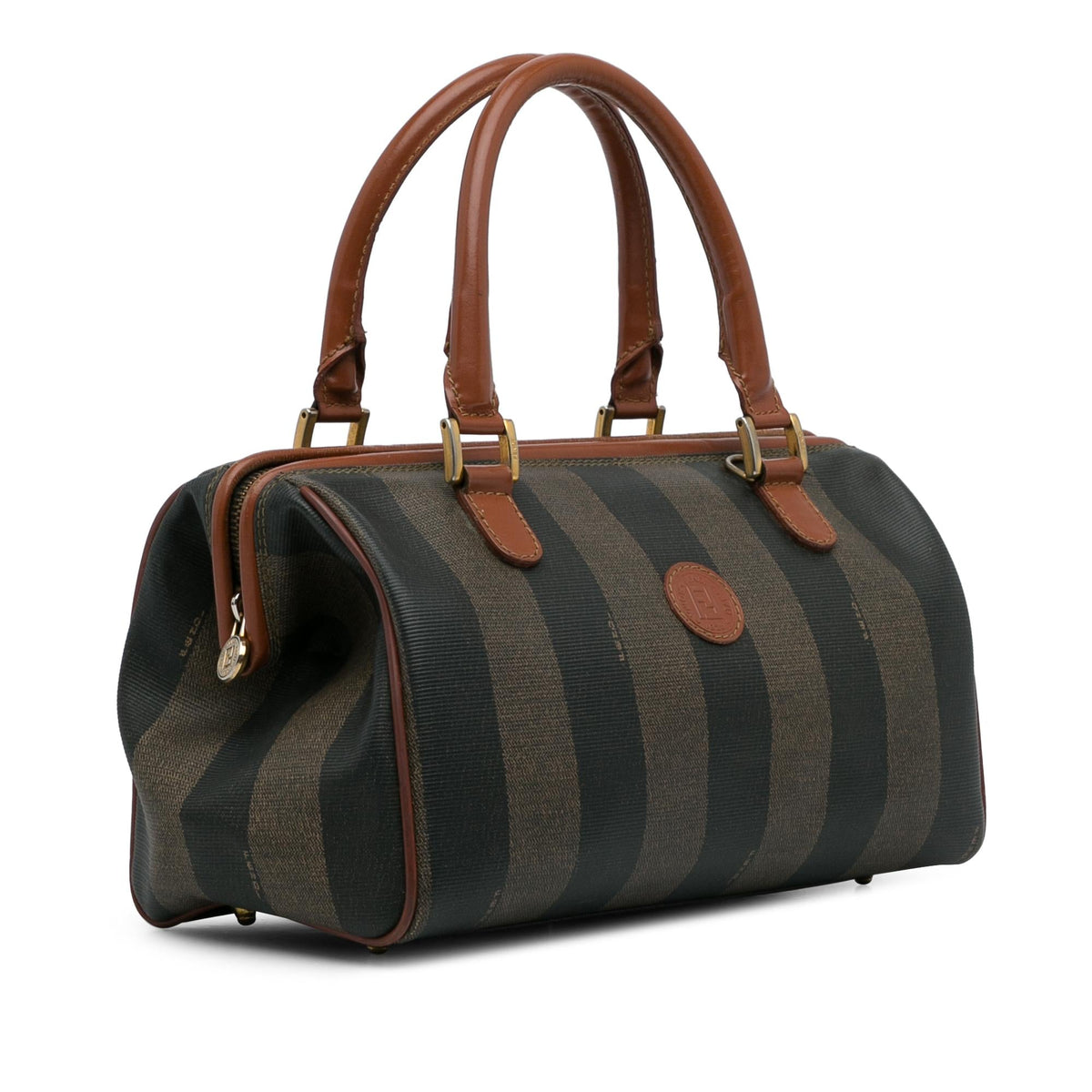 Fendi Pequin Boston Bag (SHG-tpeBC4) Rovelle Bags