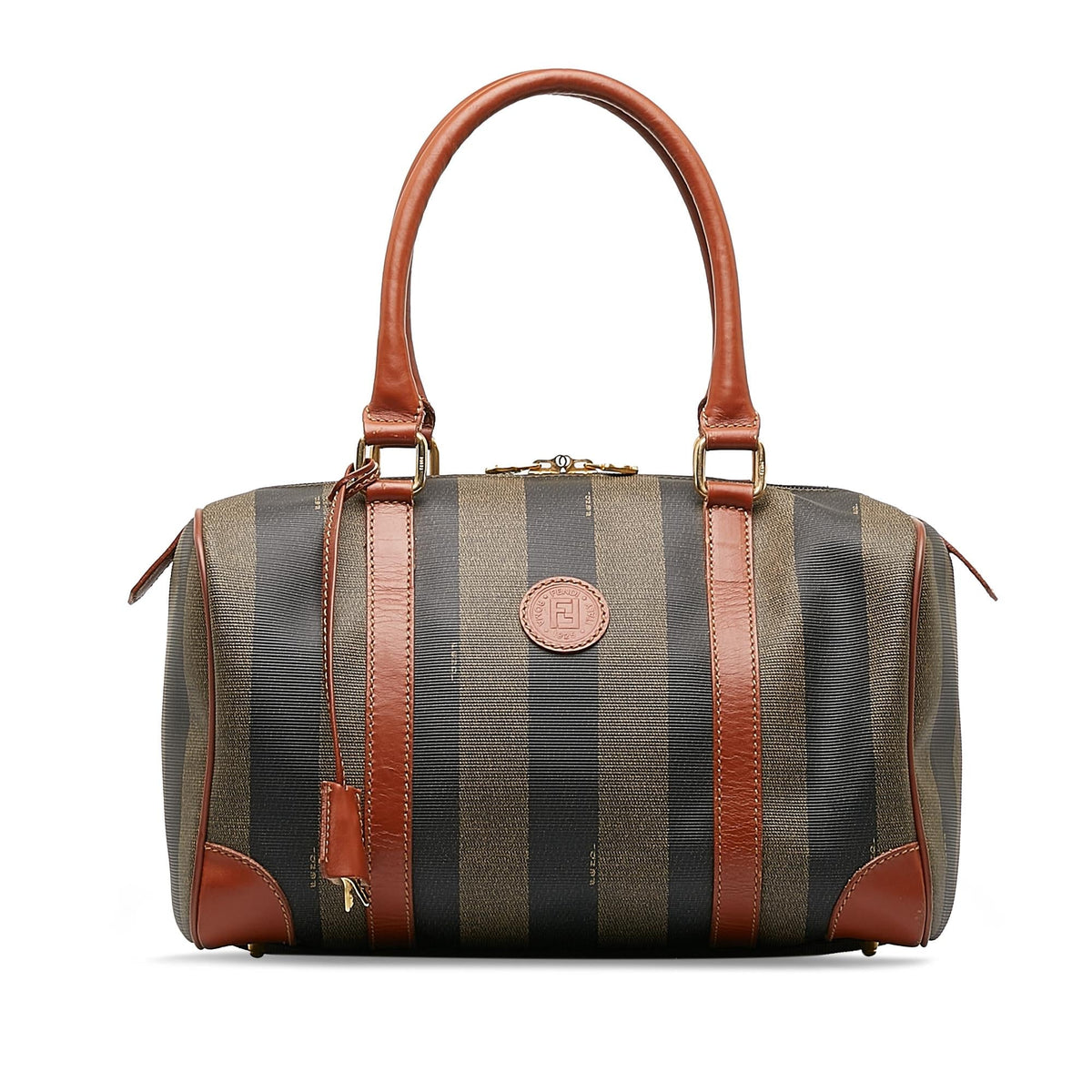 Fendi Pequin Boston (SHG-pOD5GY) Rovelle Bags