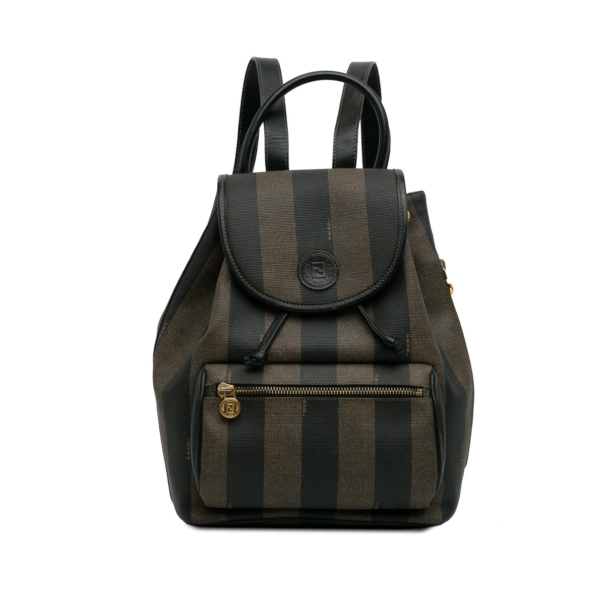 Fendi Pequin Drawstring Backpack (SHG-9jAAoT) Rovelle Bags