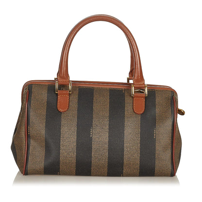 Fendi Pequin Handbag (SHG-27134) Rovelle Bags