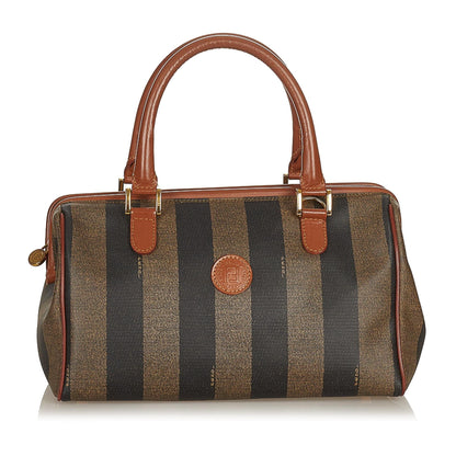 Fendi Pequin Handbag (SHG-27134) Rovelle Bags