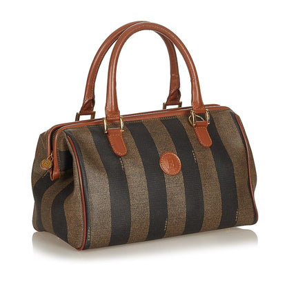 Fendi Pequin Handbag (SHG-27134) Rovelle Bags