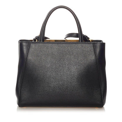 Fendi Petit 2Jours Leather Satchel (SHG-27993) Rovelle Bags