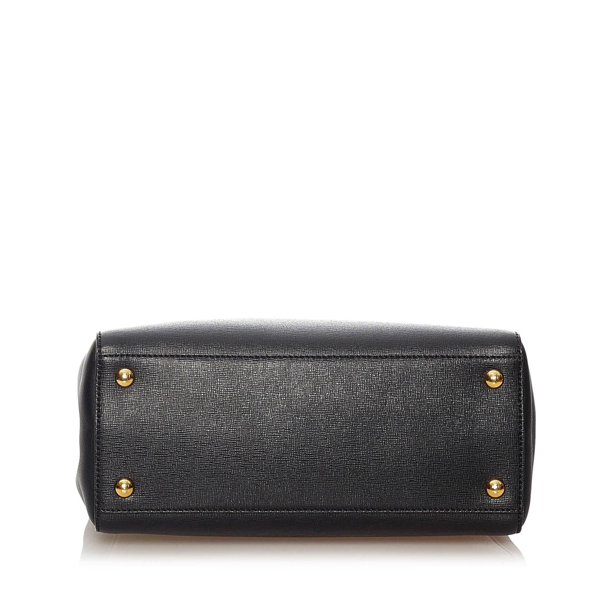 Fendi Petit 2Jours Leather Satchel (SHG-27993) Rovelle Bags