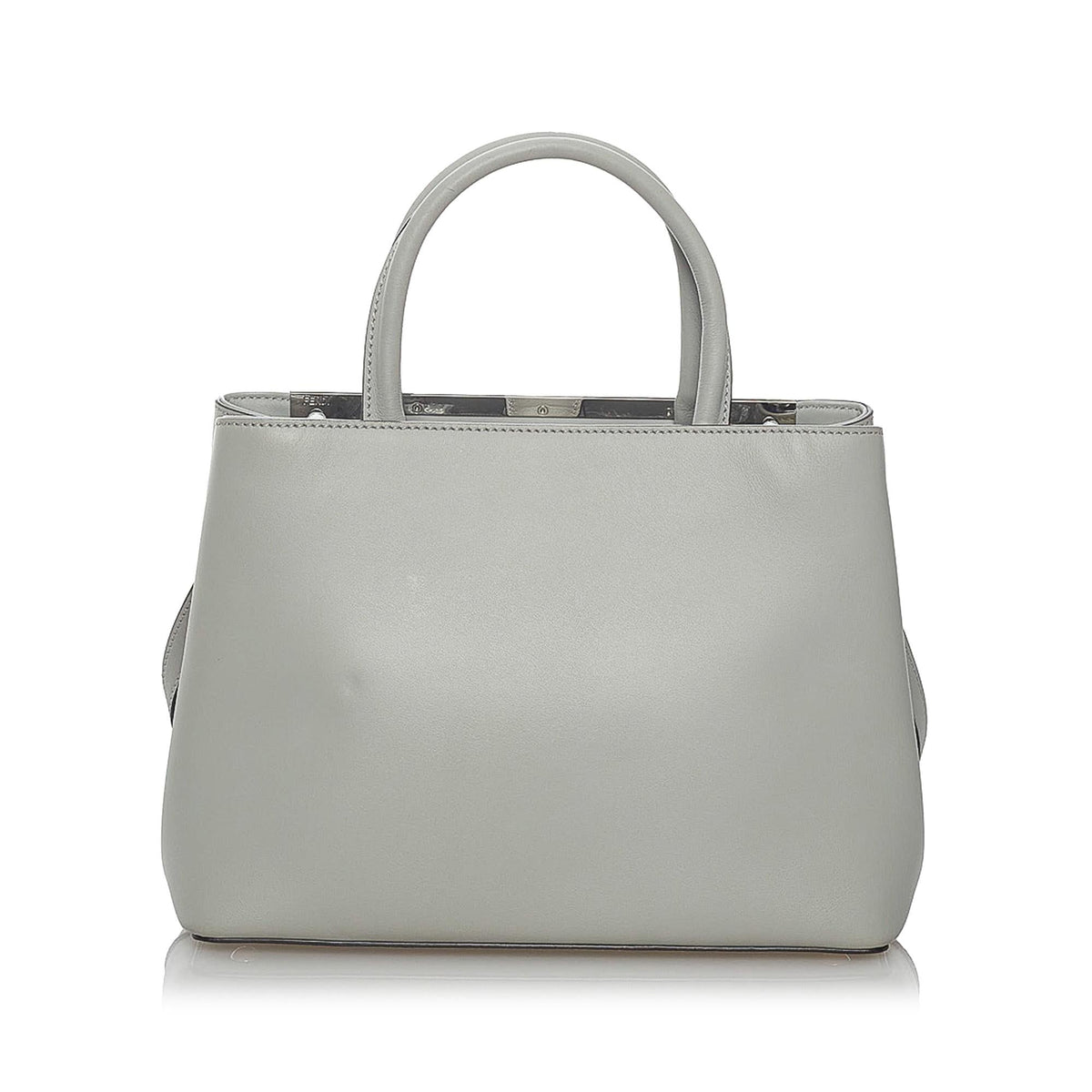 Fendi Petit 2Jours Leather Satchel (SHG-29381) Rovelle Bags