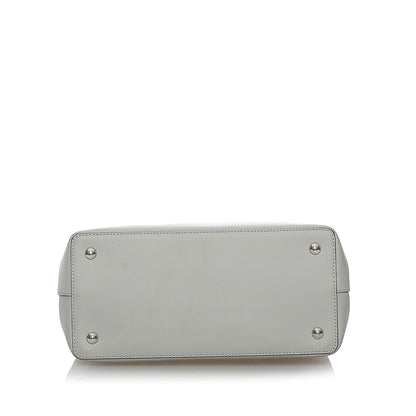 Fendi Petit 2Jours Leather Satchel (SHG-29381) Rovelle Bags