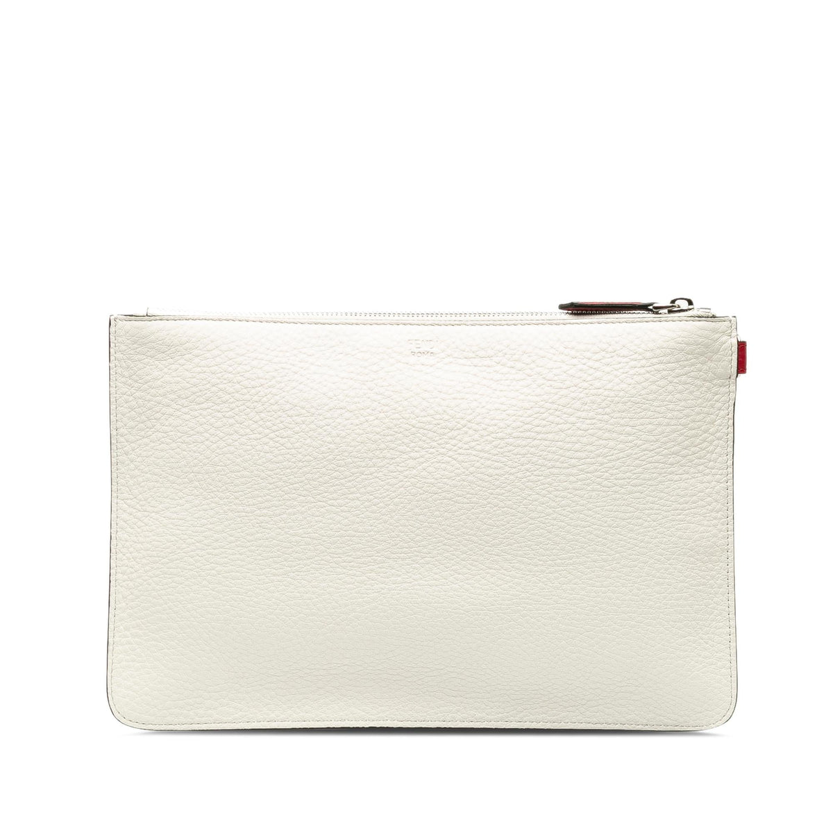 Fendi Roma Playing Cards Zip Clutch (SHG-34tr8x) Rovelle Bags