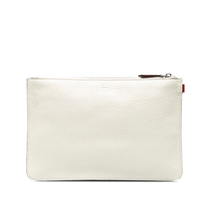 Fendi Roma Playing Cards Zip Clutch (SHG-34tr8x) Rovelle Bags