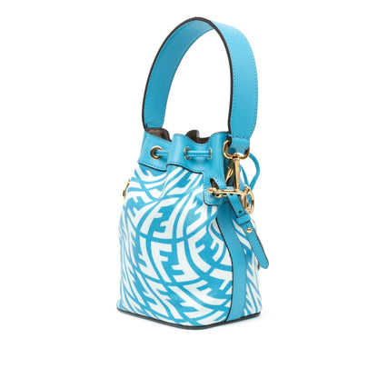 Fendi Zucca Embossed Leather Chef Flap Shg-Mtgdei Rovelle Bags