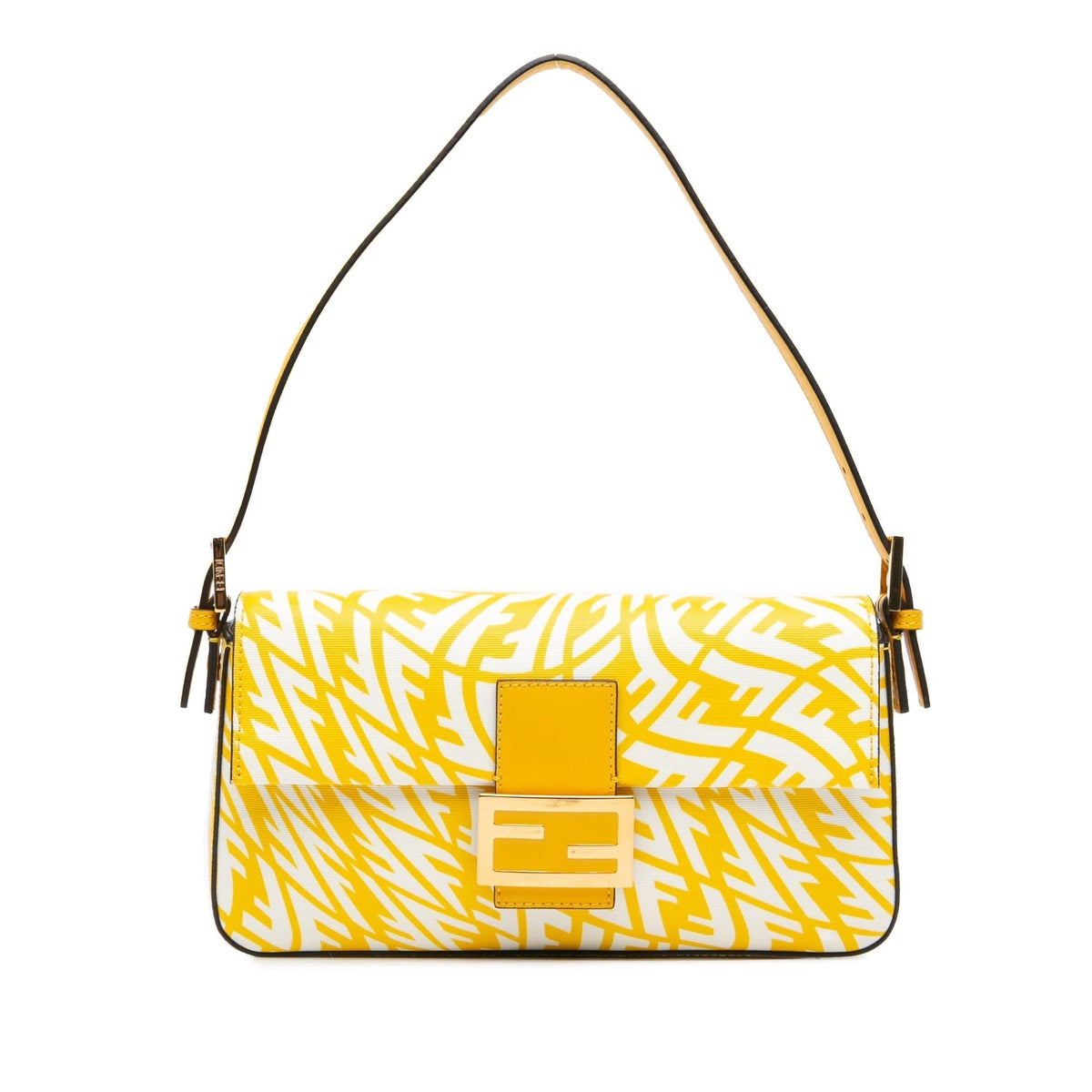 Fendi Sarah Coleman Zucca Coated Canvas 1997 Vertigo Baguette Rovelle Bags