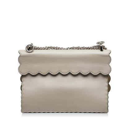 Fendi Scalloped Kan I Satchel (SHG-0g81DK) Rovelle Bags