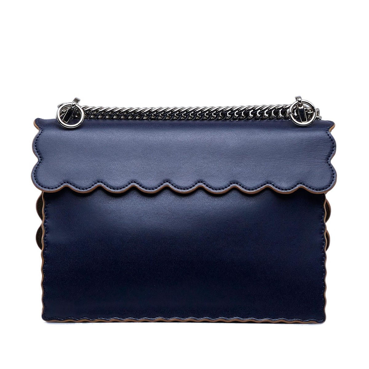 Fendi Scalloped Kan I Satchel (SHG-TUYgg3) Rovelle Bags
