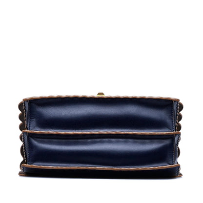 Fendi Scalloped Kan I Satchel (SHG-TUYgg3) Rovelle Bags