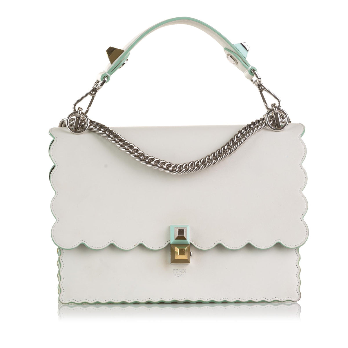 Fendi Scalloped Kan I (SHG-vQqwmz) Rovelle Bags