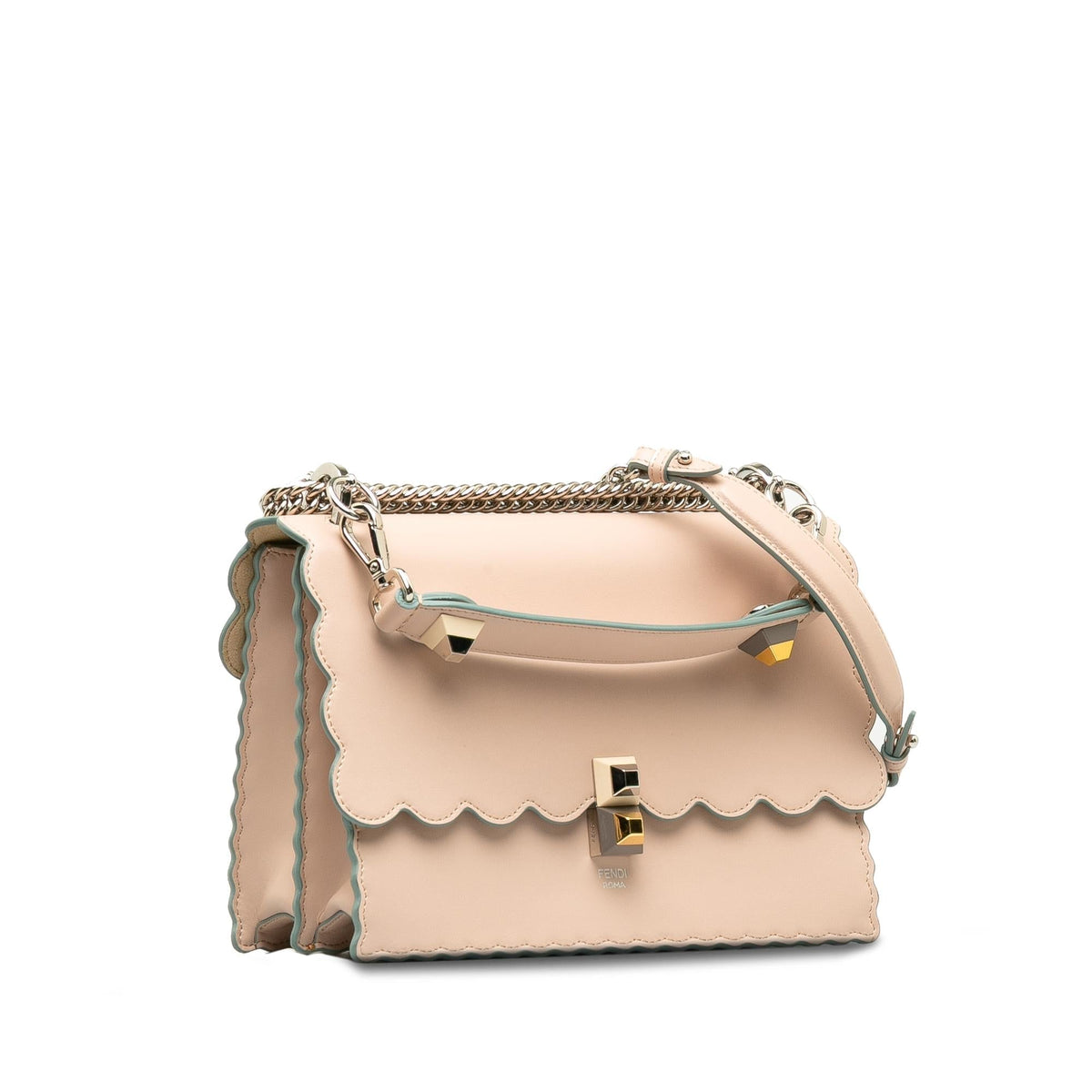 Fendi Scalloped Studded Kan I (SHG-ihHz6S) Rovelle Bags