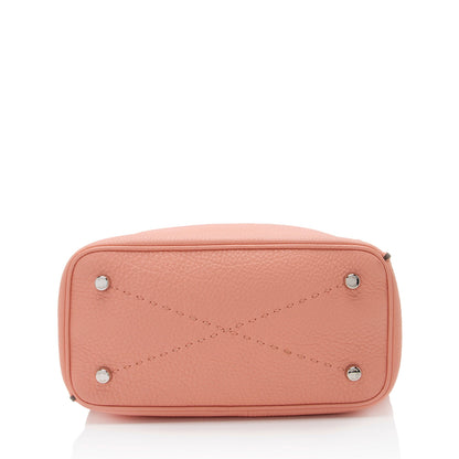 Fendi Selleria Leather Anna Small Bucket Bag Rovelle Bags