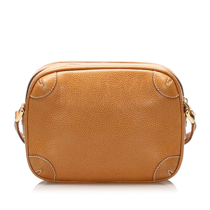 Fendi Selleria Leather Crossbody Bag (SHG-11835) Rovelle Bags