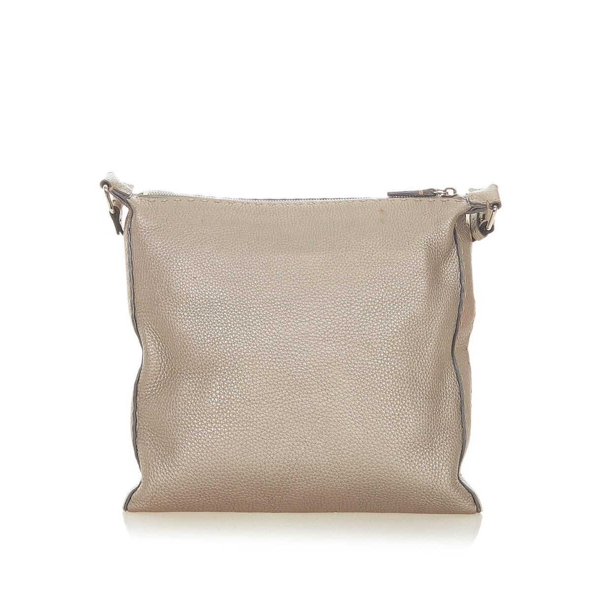 Fendi Selleria Leather Crossbody Bag (SHG-19088) Rovelle Bags