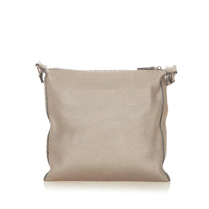 Fendi Selleria Leather Crossbody Bag (SHG-19088) Rovelle Bags