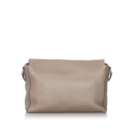 Fendi Selleria Leather Crossbody Bag (SHG-26891) Rovelle Bags