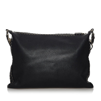Fendi Selleria Leather Crossbody Bag (SHG-30592) Rovelle Bags