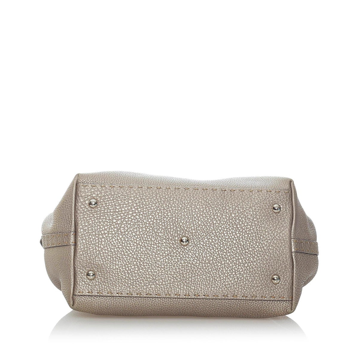 Fendi Selleria Leather Handbag (SHG-31221) Rovelle Bags