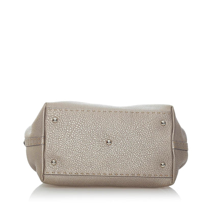 Fendi Selleria Leather Handbag (SHG-31221) Rovelle Bags
