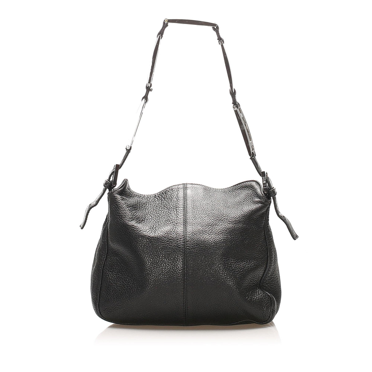 Fendi Selleria Leather Shoulder Bag (SHG-22406) Rovelle Bags