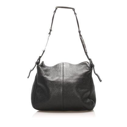 Fendi Selleria Leather Shoulder Bag (SHG-22406) Rovelle Bags