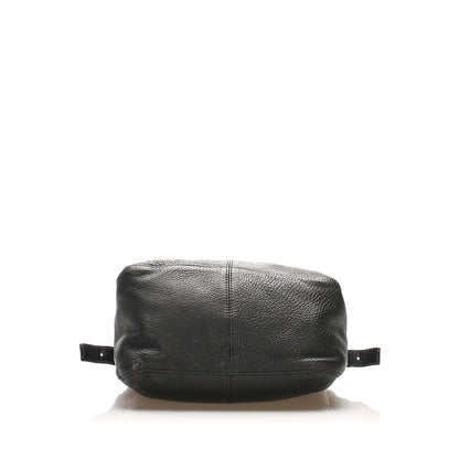 Fendi Selleria Leather Shoulder Bag (SHG-22406) Rovelle Bags