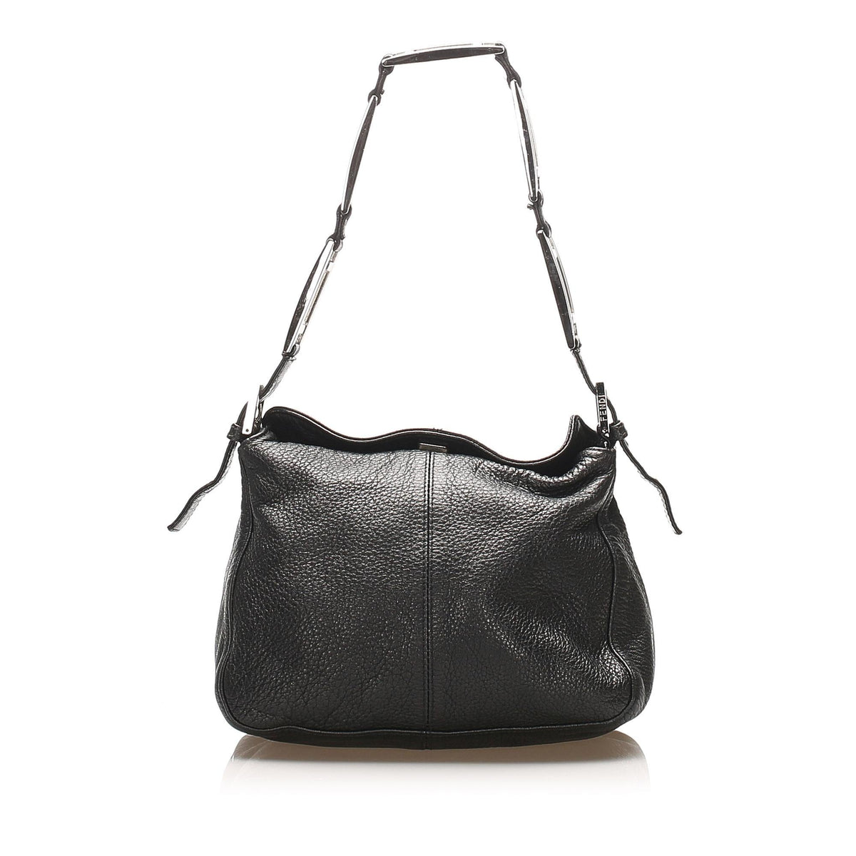 Fendi Selleria Leather Shoulder Bag (SHG-22406) Rovelle Bags