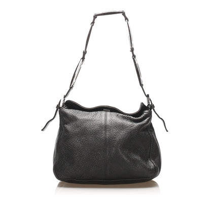 Fendi Selleria Leather Shoulder Bag (SHG-22406) Rovelle Bags