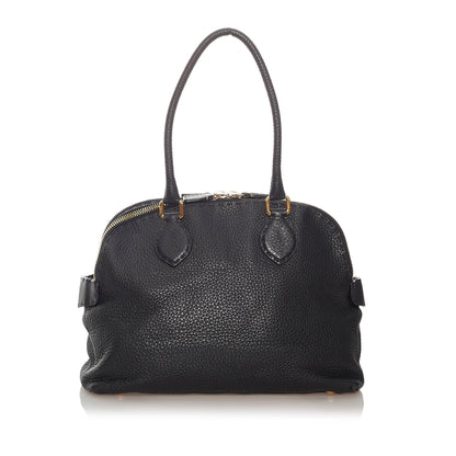 Fendi Selleria Leather Shoulder Bag (SHG-27721) Rovelle Bags
