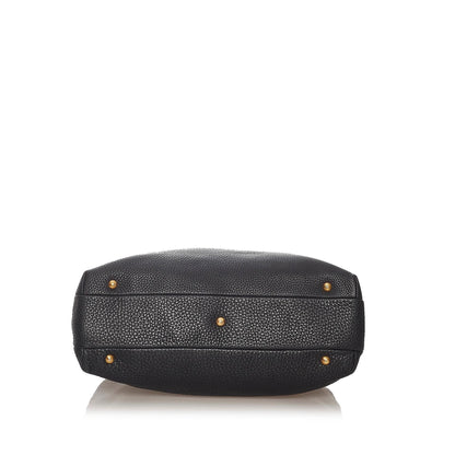 Fendi Selleria Leather Shoulder Bag (SHG-27721) Rovelle Bags