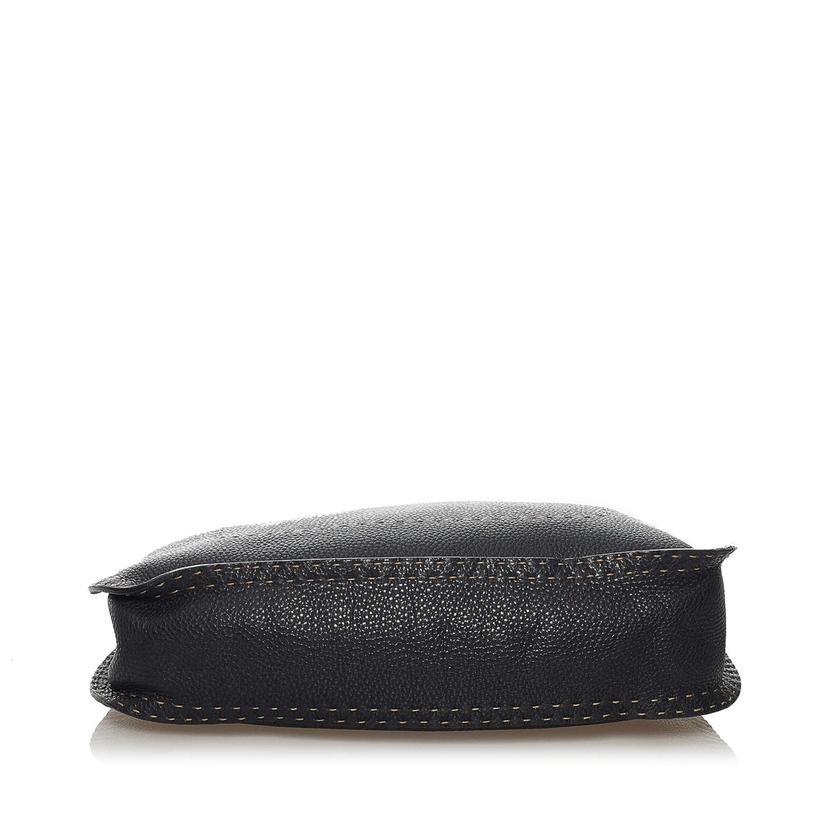 Fendi Selleria Leather Shoulder Bag (SHG-29296) Rovelle Bags