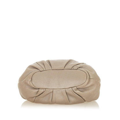 Fendi Selleria Leather Shoulder Bag (SHG-31688) Rovelle Bags